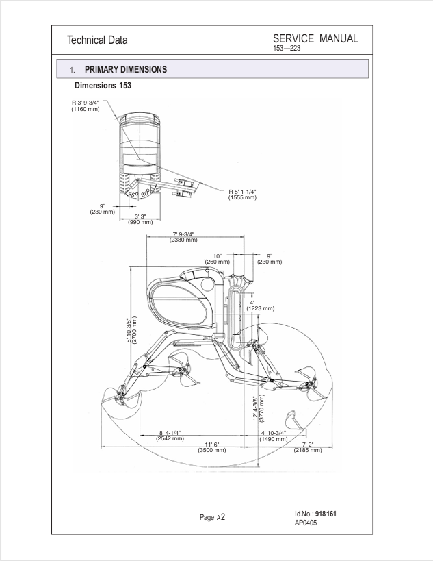 GEHL 153, 193, 223 Workshop Service & Maintenance Manual PDF