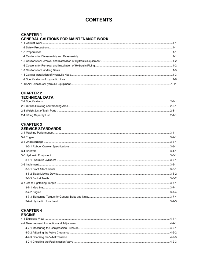 GEHL 170Z NXT2 & Z17 GEN:2 Workshop Service Manual PDF