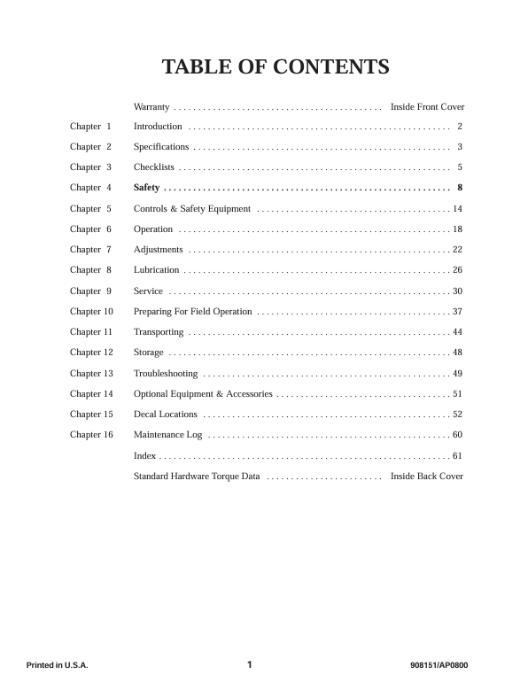 GEHL 2412 Disc Mower Conditioner Operators Manual 908151
