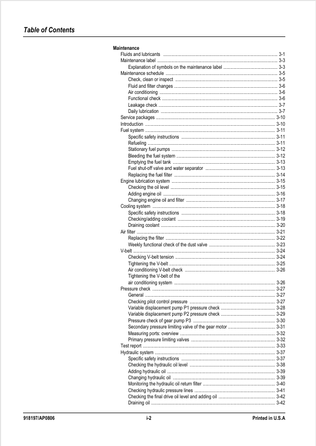 GEHL 383Z Compact Excavator Repair & Maintenance Manual 918197