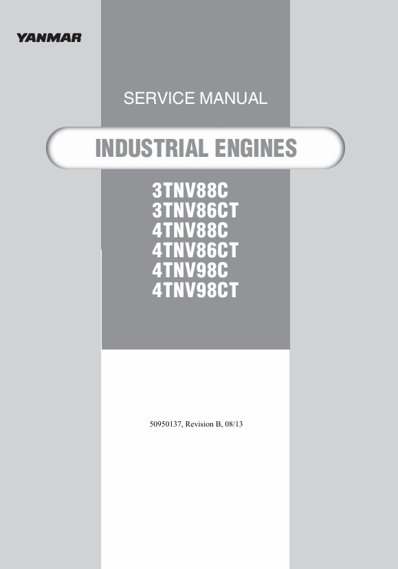 GEHL 3TNV88C, 3TNV86CT, 4TNV88C, 4TNV86CT, 4TNV98C, 4TNV98CT Service Manual 50950137 PDF
