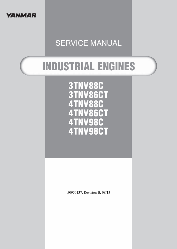 GEHL 3TNV88C, 4TNV98CT Service Manual 50950137 PDF Download