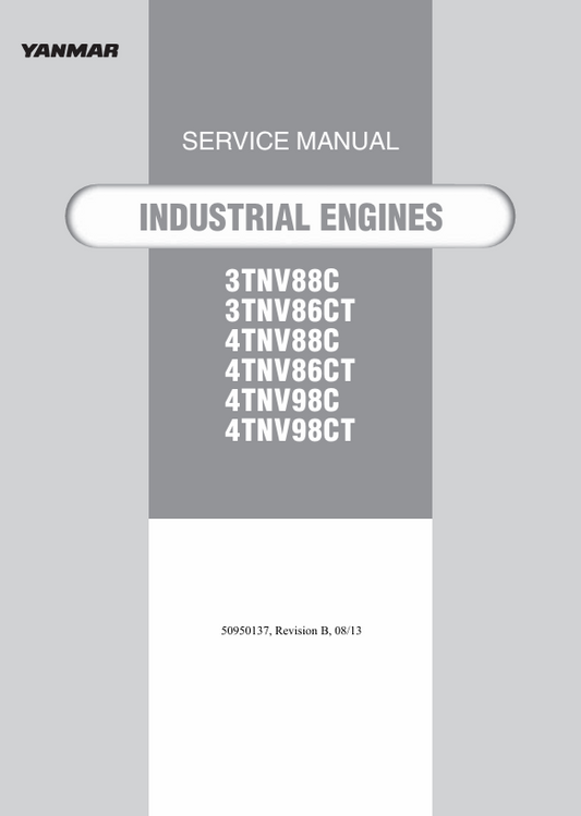 GEHL 3TNV88C, 4TNV98CT Service Manual 50950137 PDF Download