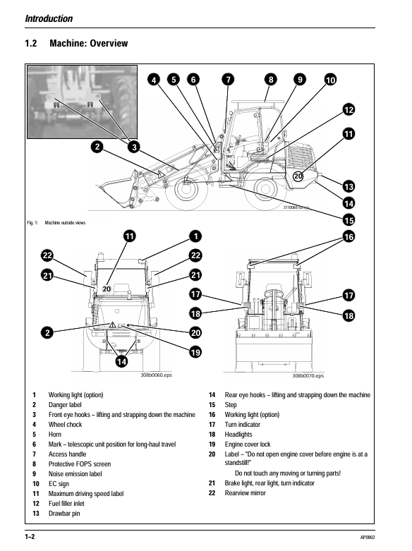 GEHL 418T Loader Operator Manual 909879 Complete PDF Guide