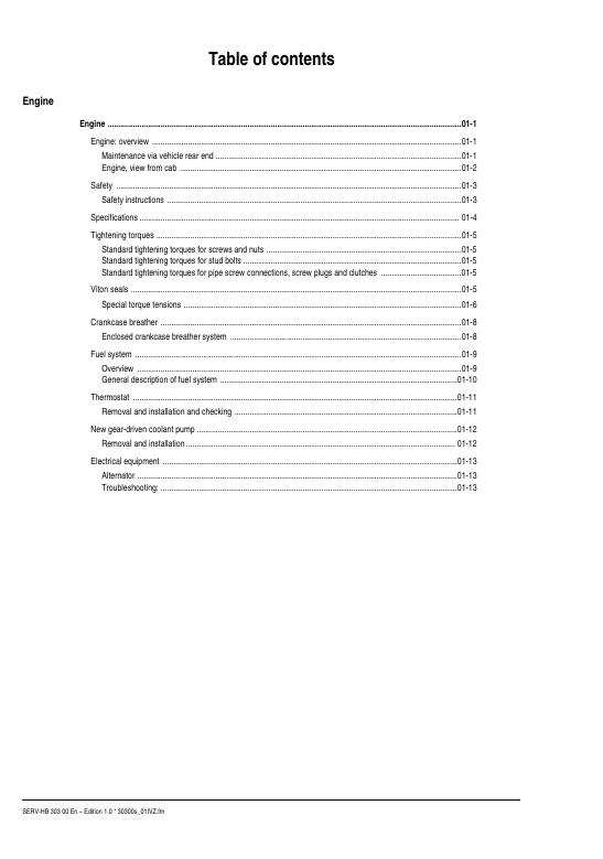 GEHL 721 / 721T Wheel Loader Repair & Service Manual PDF 50940188