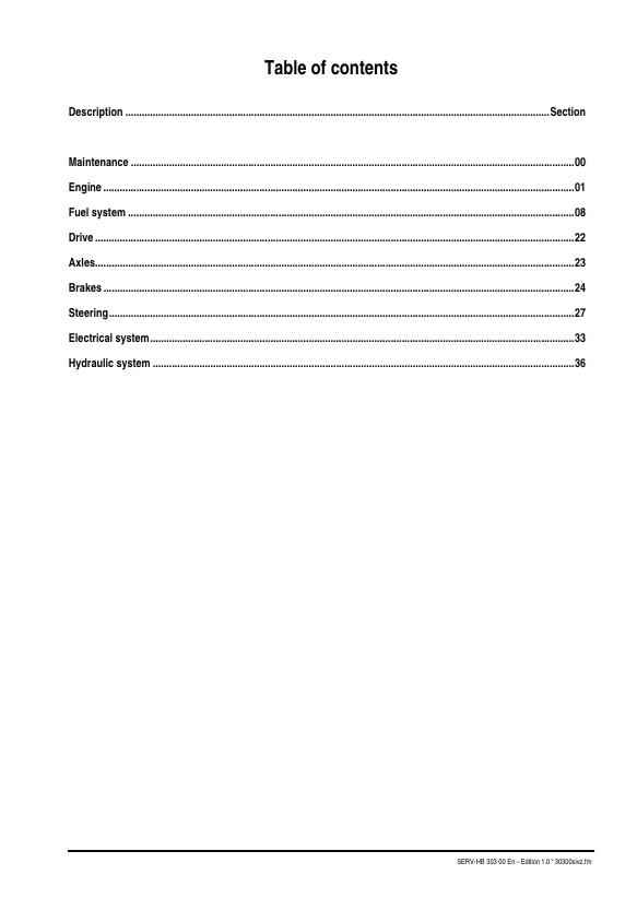 GEHL 721, 721T Wheel Loader Workshop Service Manual PDF 50940188