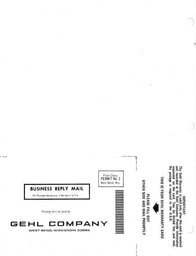 GEHL 901920 Operator Manual for 180MS & 250MS Spreaders PDF