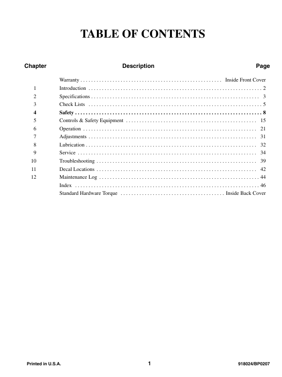 GEHL AL20DX Series II Compact Loader Operators Guide Manual 918024 PDF
