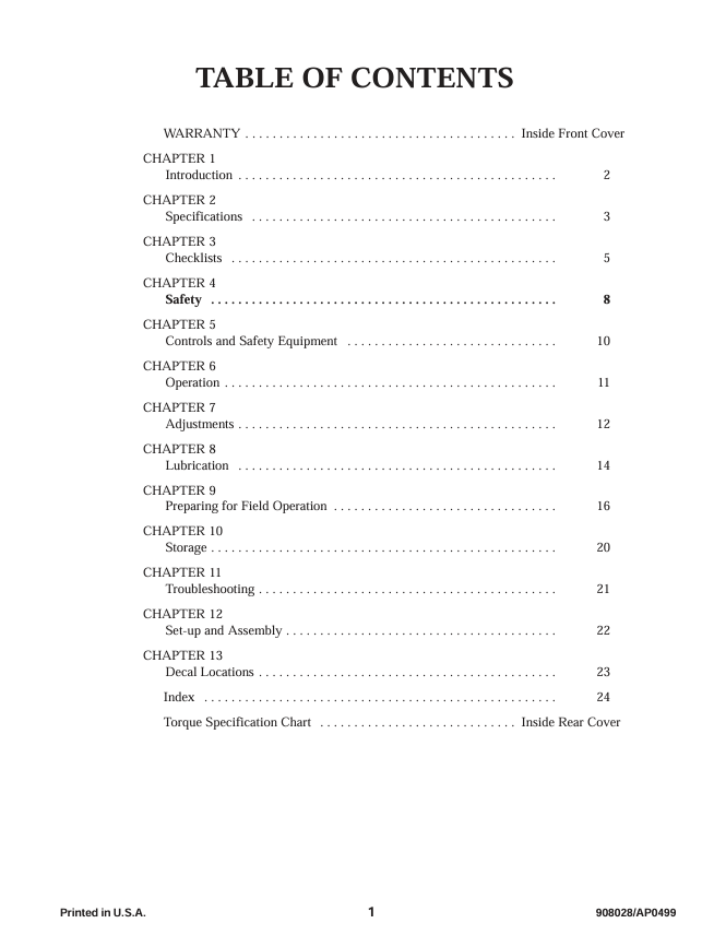 GEHL CP1000 Crop Processor Owner's Operator Manual 908028 PDF