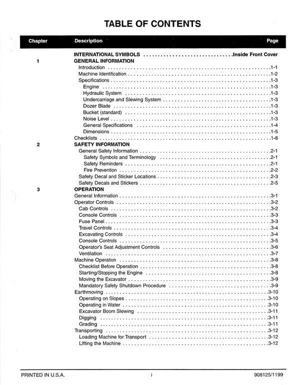 GEHL Crawler Excavator GE272 GE292 GE342 GE362 Manual PDF 908125