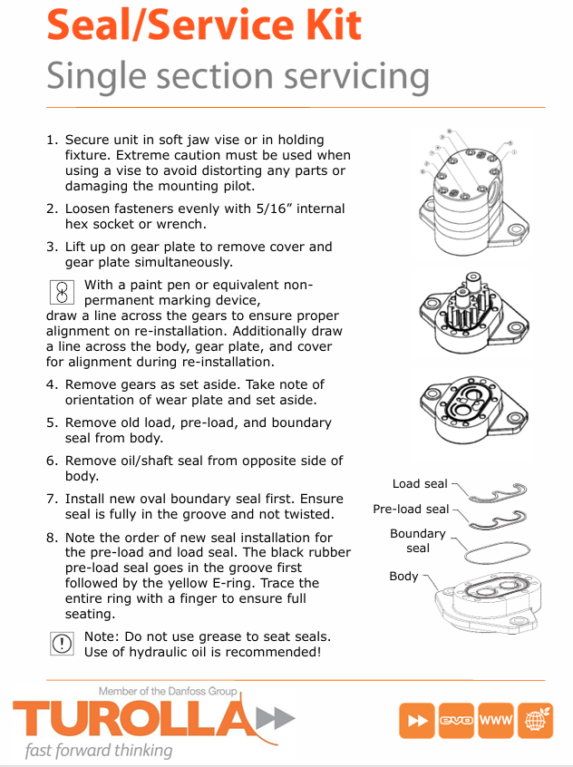 GEHL D-Pump 2016 Rebuild Guide and Service Manual PDF