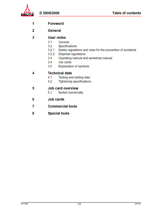GEHL DEUTZ D2008 D2009 RS5-19 MUSTANG 519 Service Repair Manual 913305