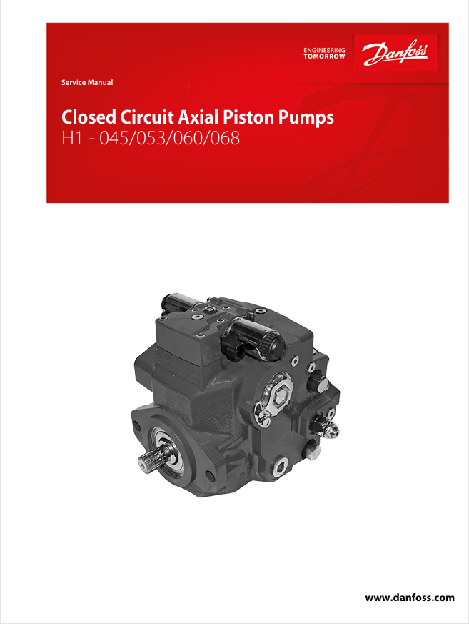 GEHL Danfoss H1-045, 053, 060, 068 Closed Circuit Axial Piston Pump Service Manual PDF