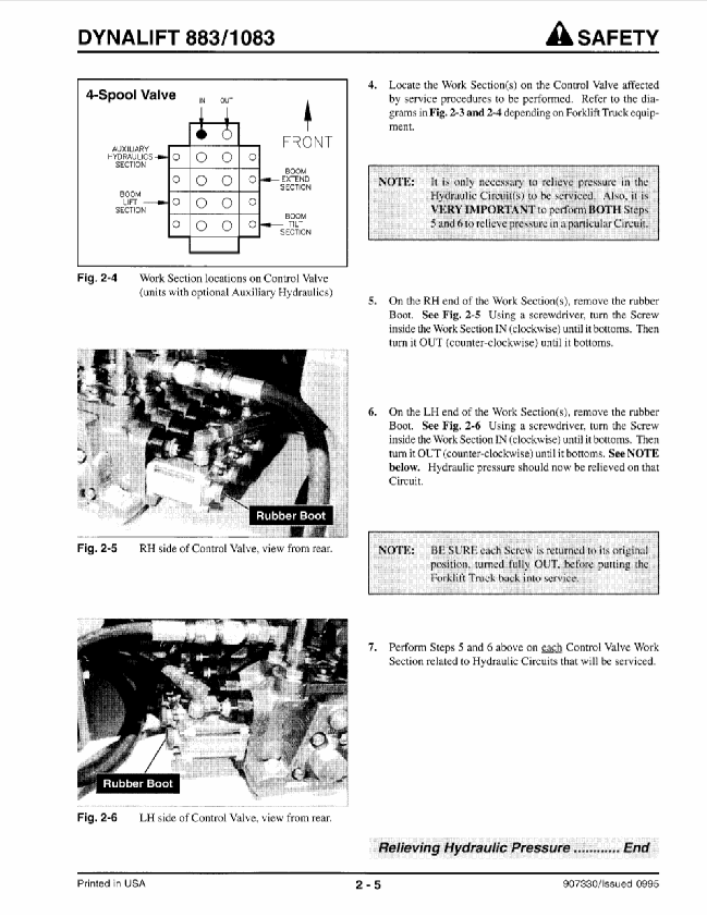 GEHL Dynalift 883/1083 Service & Shop Manual 907330 PDF