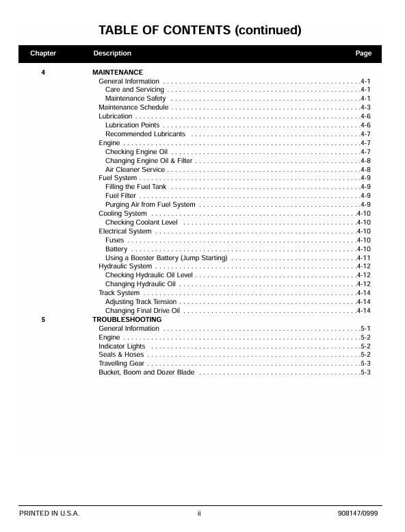 GEHL GE 802 Operator & Maintenance Manual 908147 PDF