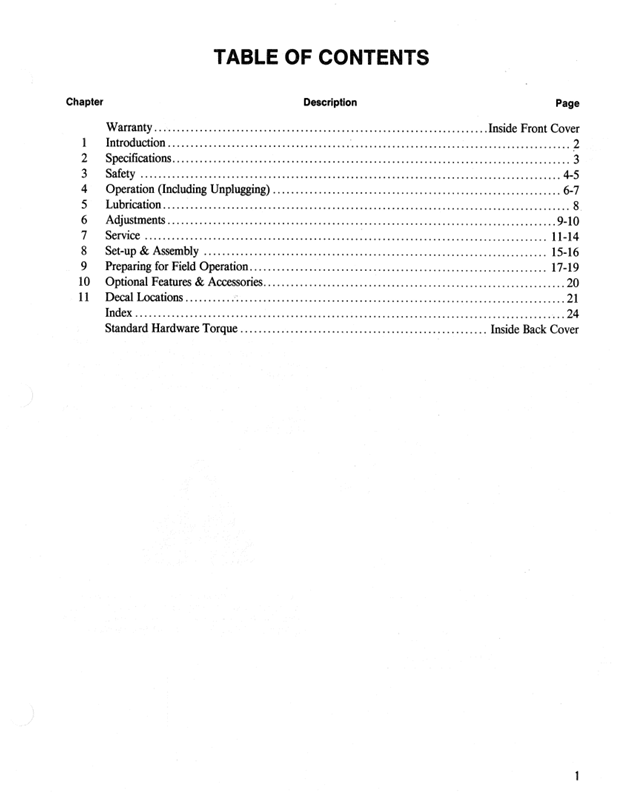 GEHL HA1110 Hay Attachment Operators Manual PDF 903674