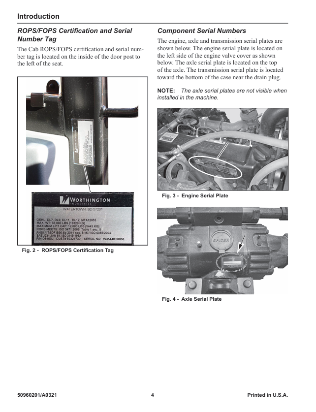 GEHL & Manitou Telescopic Handler Service Manual 50960201 PDF