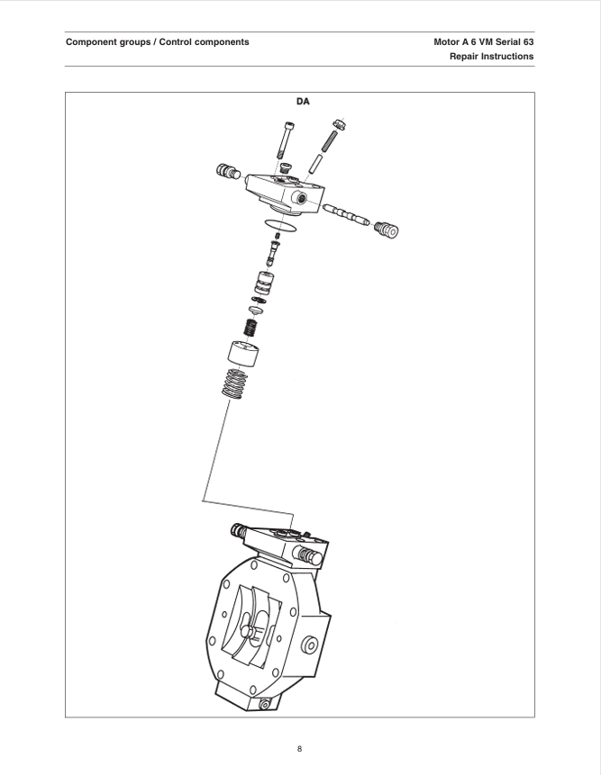 GEHL RS5-19 Motor A6VM Maintenance & Repair Manual PDF