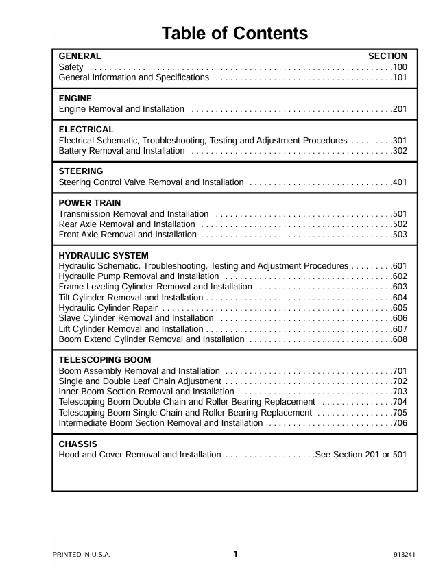 GEHL RS5-34 RS6-34 Repair & Service Manual PDF