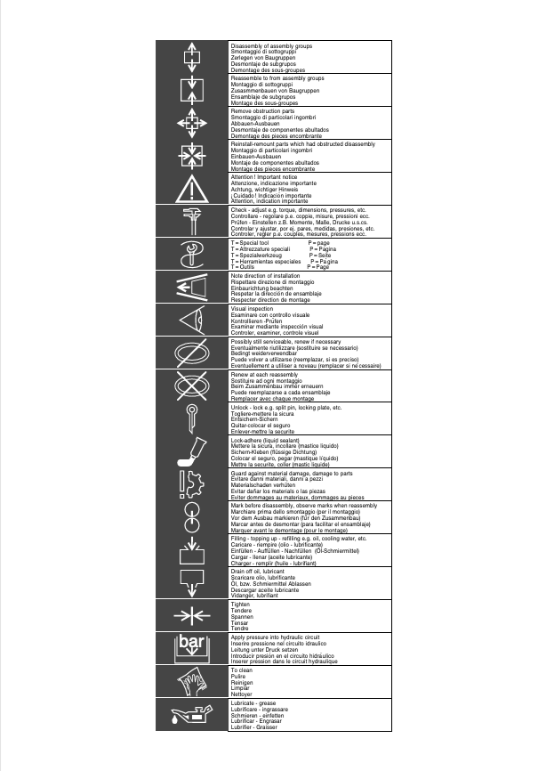 GEHL RS5-34 RS6-42 RS8-42/44 Dana 212 Axle Service Manual