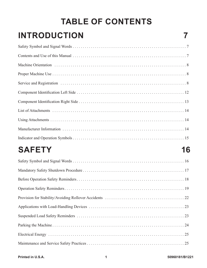 GEHL RS & Manitou MTA Telescopic Handler Service Manual PDF