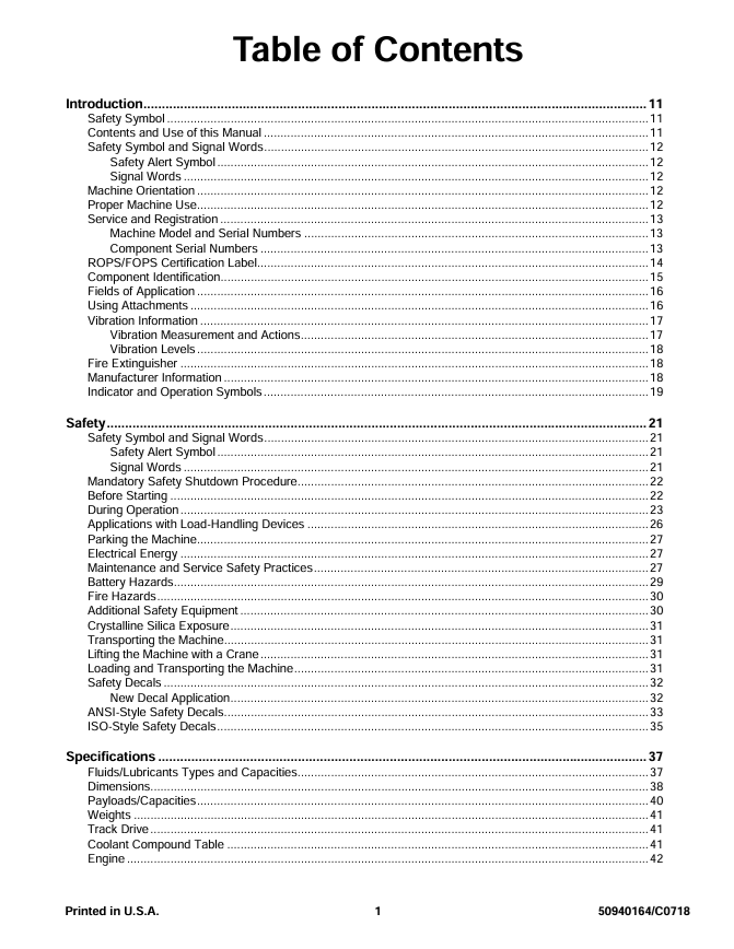 GEHL RT175 RT210 RT250 Gen 2/3 Service Manual 50940164