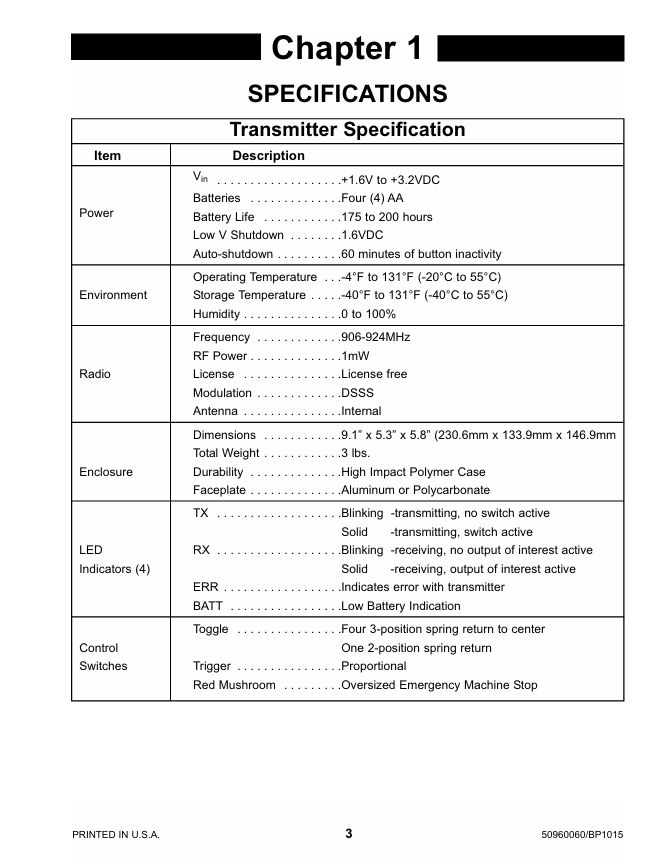 GEHL Radio Remote Boom Control System Operator & Parts Manual PDF 50960060