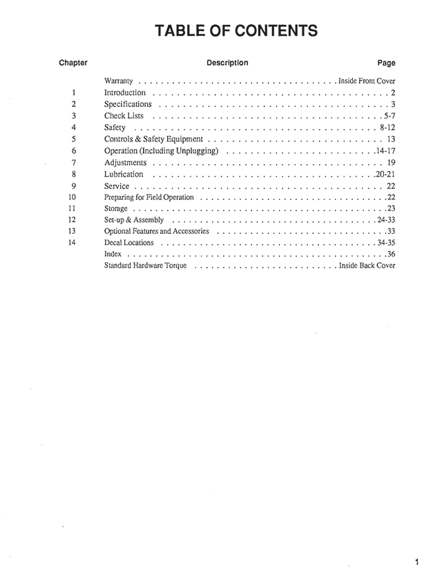 GEHL Scavenger II 322 & 329 Operator's Manual Download PDF