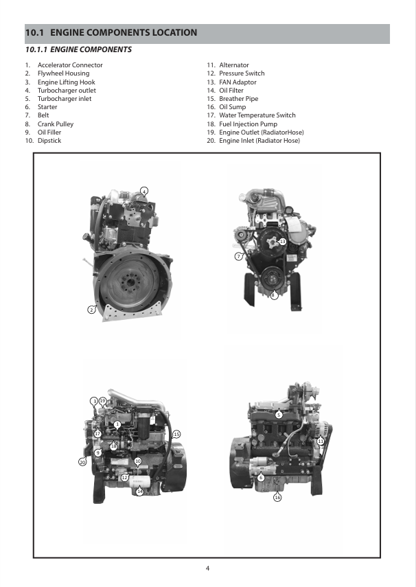 GEHL TX-4017 Telehandler Maintenance & Repair Manual PDF