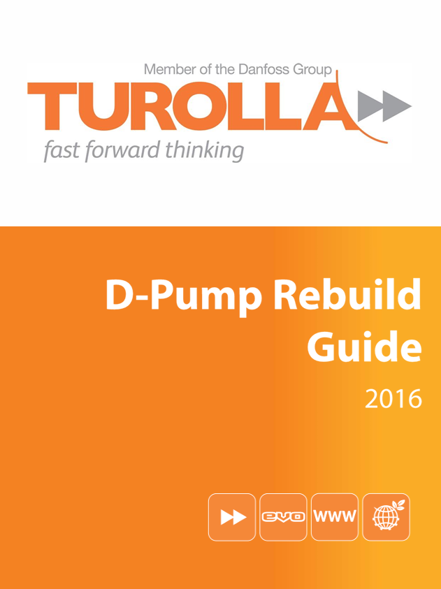 GEHL Turolla D-Pump Rebuild Guide 2016 Service Manual PDF