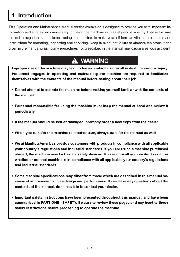 GEHL Z17 Operator Manual 50940103 – Compact Excavator PDF