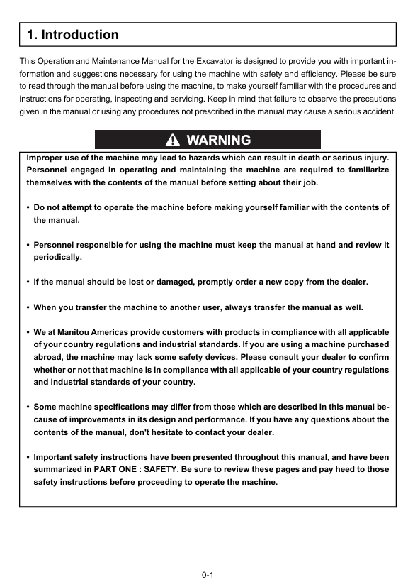 GEHL Z80 Compact Excavator Operators Guide 50940097 PDF Manual