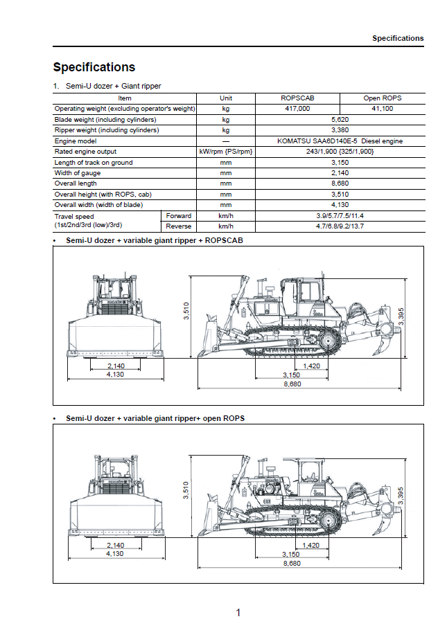 GEN00078-06 - Komatsu D155A-6 Bulldozer Field Assembly PDF