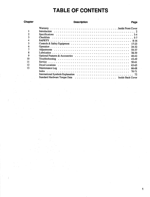 Gehl SL5620 Skid Steer Loader Operator Manual 904264 [PDF]