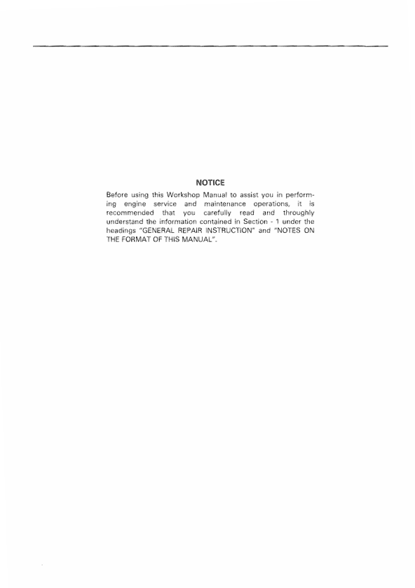Isuzu 6RB1 & 6RBIT Diesel Engine Repair Manual PDF
