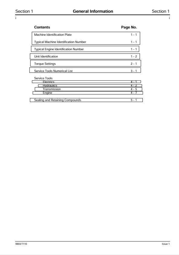 JCB 210, 212 & 2CX Backhoe Loader Workshop Manual PDF