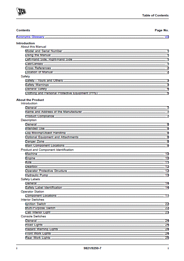 JCB 3CX Loader Operation and Maintenance Guide PDF