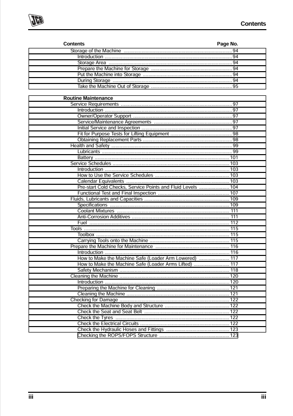JCB 426E 434S 436E 456E Tier 3 Manual PDF Download
