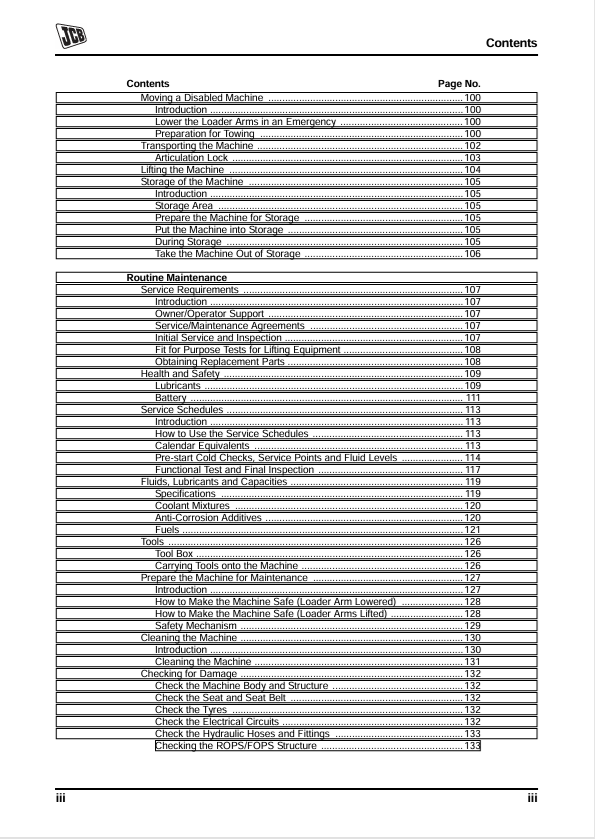 JCB 427 435S 437 Tier 4 Loader Operator Manual PDF