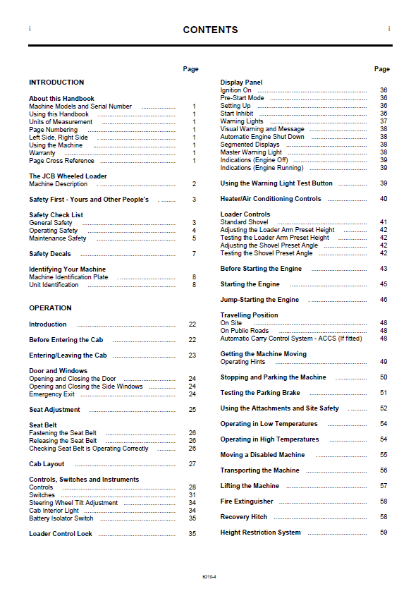 JCB 456B Wheel Loader Operator's Manual (PDF Guide)