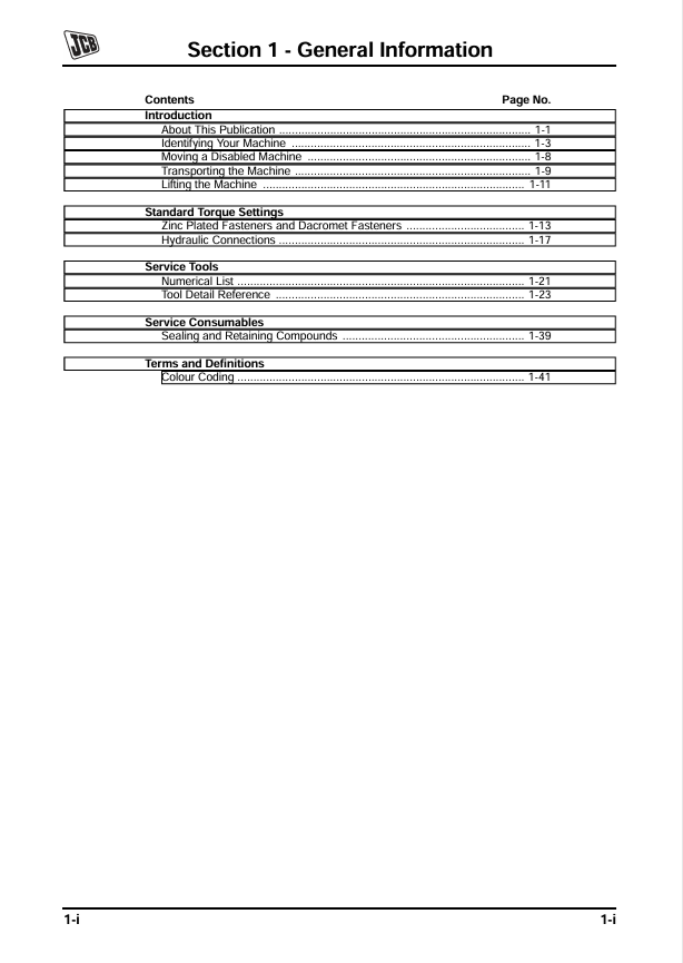JCB 515-40 Workshop Manual PDF – Service and Repair Instructions