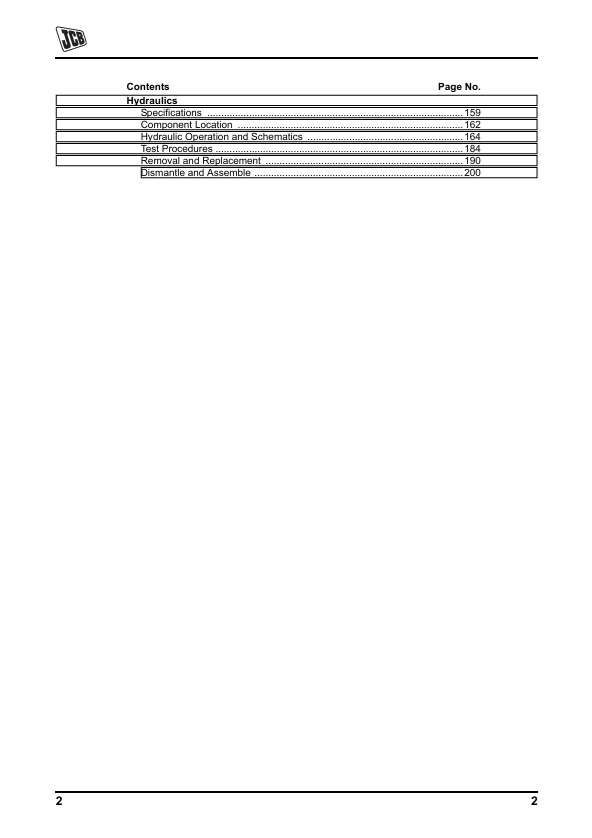 JCB 535-125 and 535-140 HiViz Workshop Service Manual