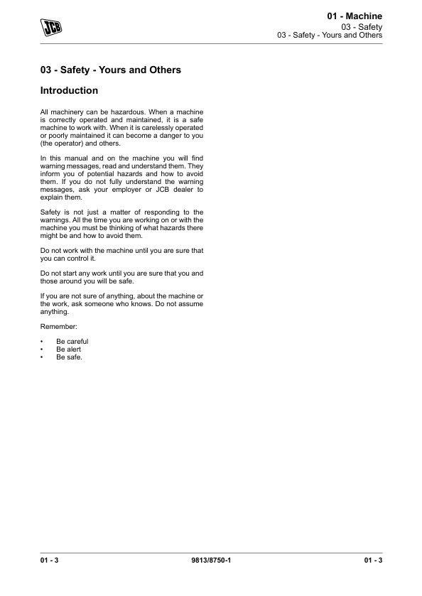 JCB 550-140 & 550-170 Rough Terrain Telehandler Service Manual PDF