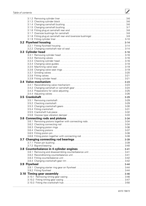 JCB 5th Generation AWF Engine Repair and Service Manual