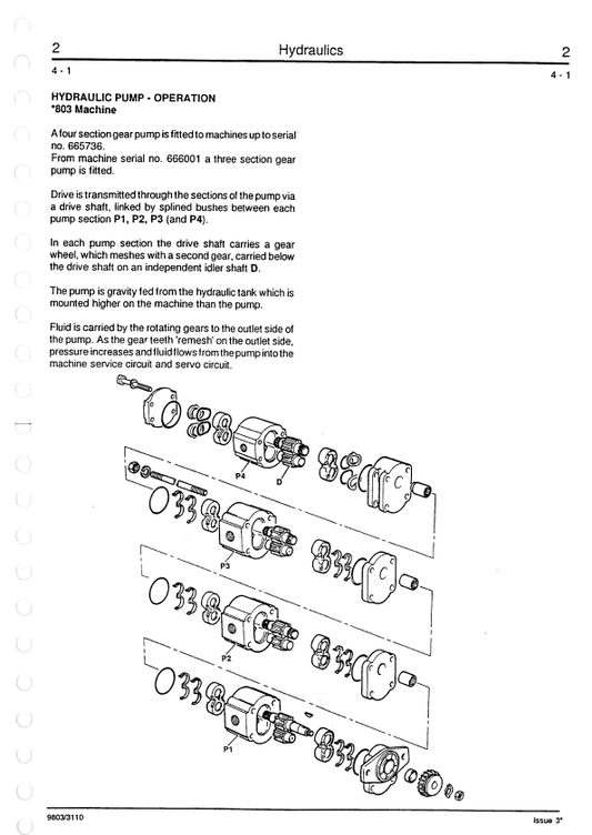 JCB 802.7, 803, 804 Hydrapower Mini Excavator Workshop Repair Manual 