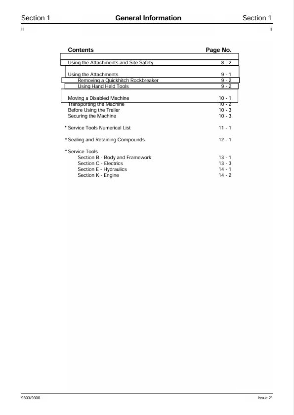JCB 8027Z and 8032Z Technical Repair Guide PDF