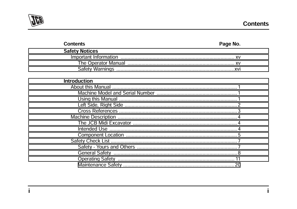 JCB 8055 ZTS Operator Manual PDF