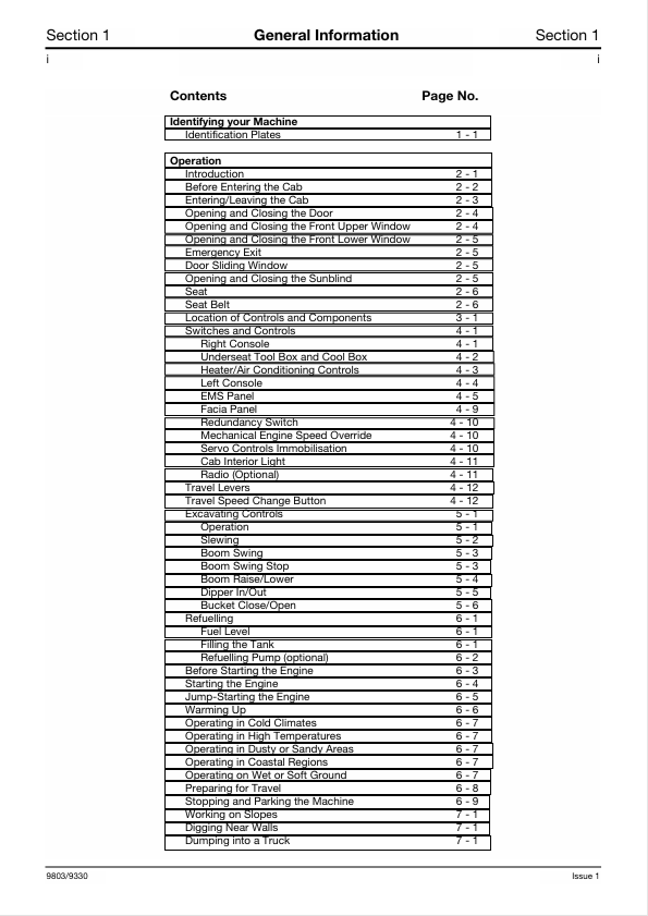 JCB 8080 Technical Service Manual PDF – Repair Guide