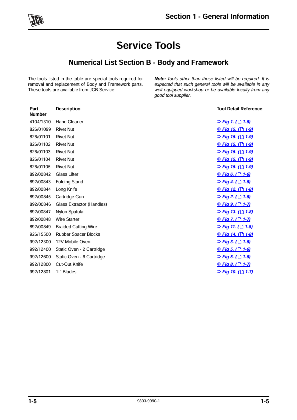 JCB 8085 Maintenance Manual PDF – Service & Troubleshooting