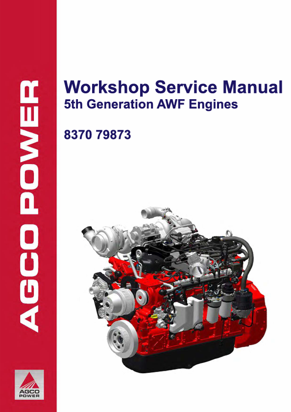 JCB AGCO POWER 5th Generation AWF Engine Workshop Manual